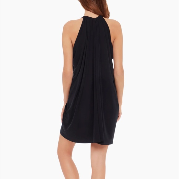 NEW MAGICSUIT Draped Swim Cover Up Dress Size: L - Picture 3 of 8